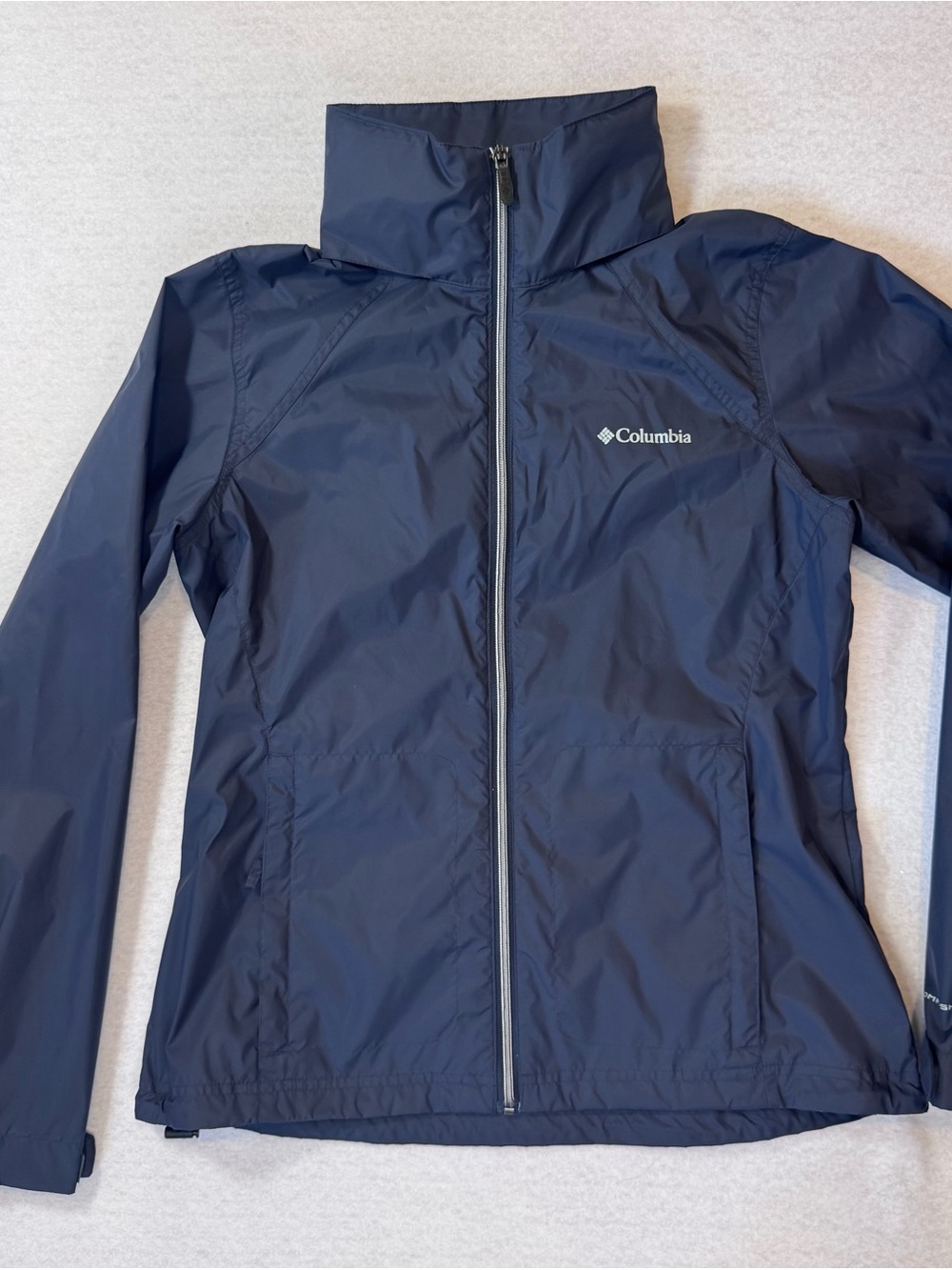 Columbia Women's Navy Lightweight Packable Shell Jacket